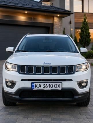 Белый Джип Компас, объемом двигателя 2.4 л и пробегом 136 тыс. км за 14179 $, фото 1 на Automoto.ua