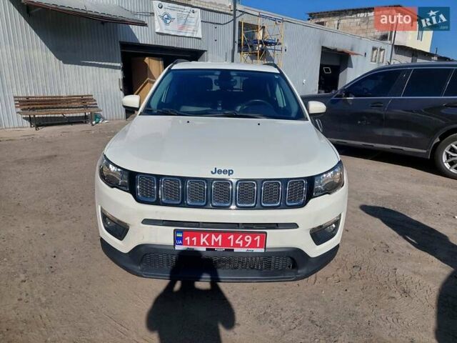 Белый Джип Компас, объемом двигателя 2.4 л и пробегом 124 тыс. км за 11999 $, фото 1 на Automoto.ua