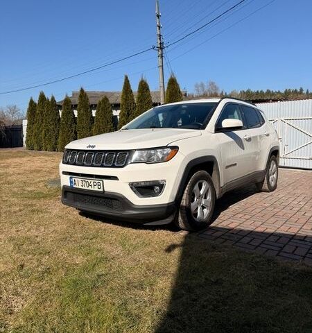 Белый Джип Компас, объемом двигателя 2.4 л и пробегом 68 тыс. км за 16500 $, фото 1 на Automoto.ua