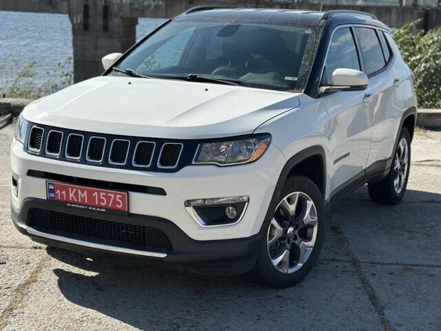Білий Джип Compass, об'ємом двигуна 2.4 л та пробігом 115 тис. км за 15000 $, фото 1 на Automoto.ua