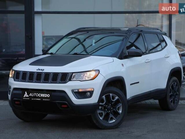Білий Джип Compass, об'ємом двигуна 2.4 л та пробігом 214 тис. км за 16300 $, фото 1 на Automoto.ua