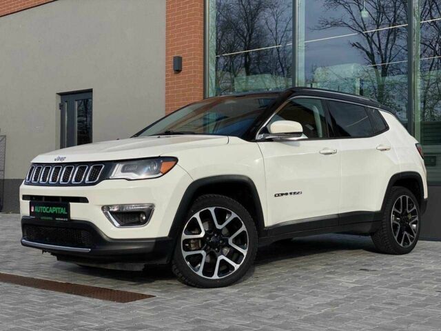 Белый Джип Компас, объемом двигателя 2.4 л и пробегом 108 тыс. км за 15490 $, фото 1 на Automoto.ua