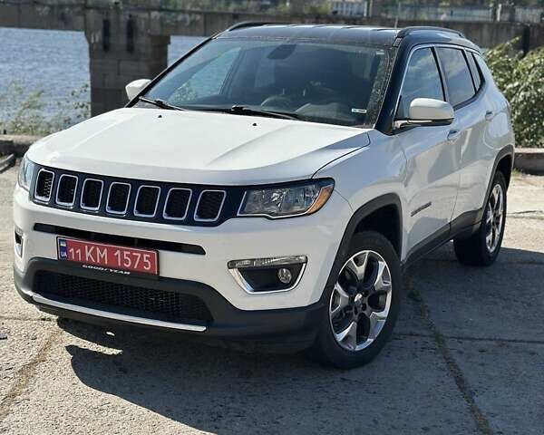 Белый Джип Компас, объемом двигателя 2.4 л и пробегом 115 тыс. км за 14700 $, фото 1 на Automoto.ua