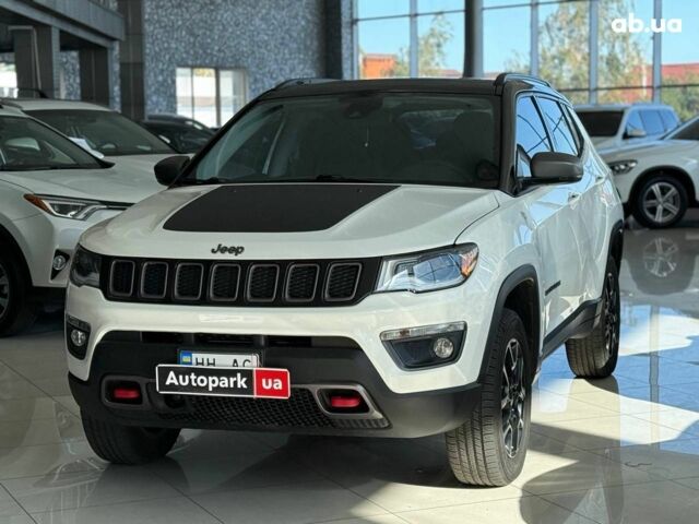 Білий Джип Compass, об'ємом двигуна 2.4 л та пробігом 96 тис. км за 19490 $, фото 1 на Automoto.ua
