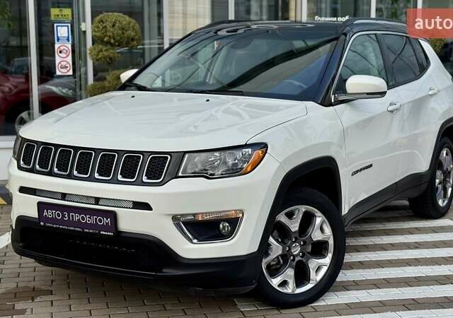 Білий Джип Compass, об'ємом двигуна 2.36 л та пробігом 107 тис. км за 17700 $, фото 1 на Automoto.ua