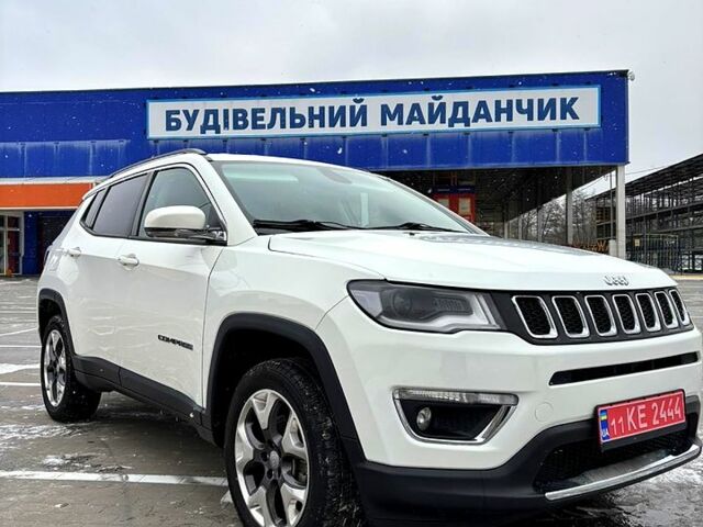 Білий Джип Compass, об'ємом двигуна 2.4 л та пробігом 132 тис. км за 15200 $, фото 1 на Automoto.ua
