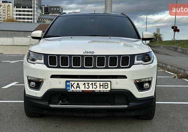Белый Джип Компас, объемом двигателя 2.36 л и пробегом 57 тыс. км за 20000 $, фото 1 на Automoto.ua