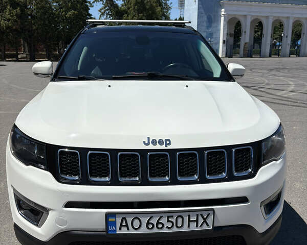 Белый Джип Компас, объемом двигателя 2.36 л и пробегом 68 тыс. км за 15100 $, фото 1 на Automoto.ua