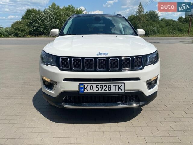 Белый Джип Компас, объемом двигателя 2.36 л и пробегом 58 тыс. км за 15500 $, фото 1 на Automoto.ua