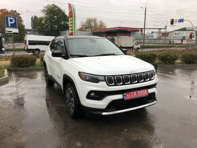 Белый Джип Компас, объемом двигателя 2.4 л и пробегом 60 тыс. км за 19000 $, фото 1 на Automoto.ua