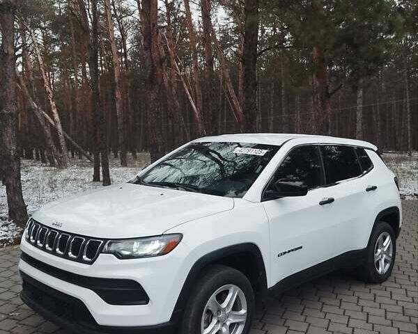 Білий Джип Compass, об'ємом двигуна 2 л та пробігом 37 тис. км за 21500 $, фото 1 на Automoto.ua
