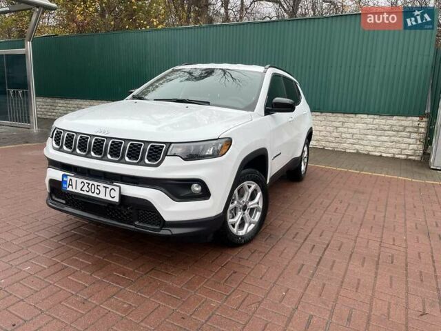 Белый Джип Компас, объемом двигателя 2 л и пробегом 8 тыс. км за 19800 $, фото 1 на Automoto.ua
