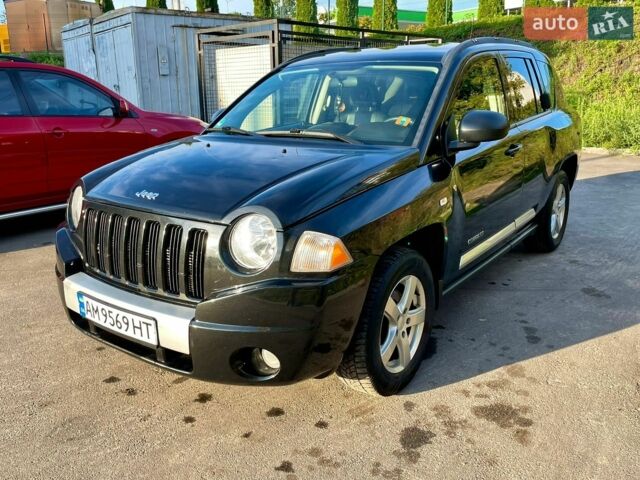 Чорний Джип Compass, об'ємом двигуна 2.4 л та пробігом 278 тис. км за 7700 $, фото 1 на Automoto.ua
