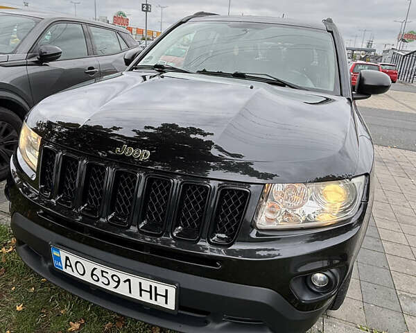 Чорний Джип Compass, об'ємом двигуна 2.14 л та пробігом 198 тис. км за 9500 $, фото 1 на Automoto.ua