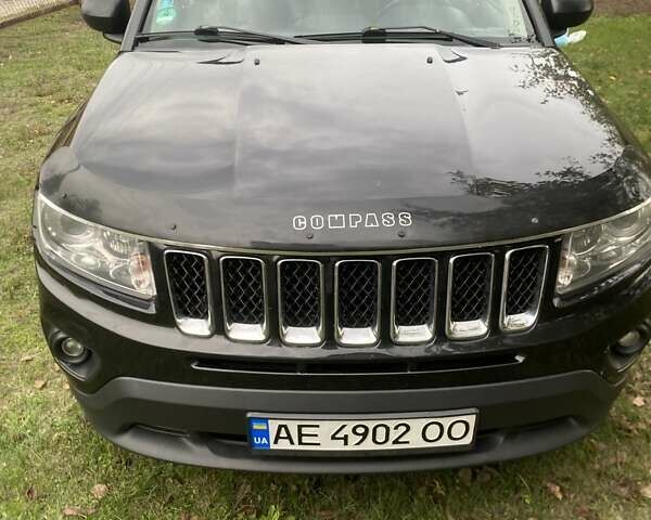 Чорний Джип Compass, об'ємом двигуна 2.2 л та пробігом 214 тис. км за 9500 $, фото 1 на Automoto.ua