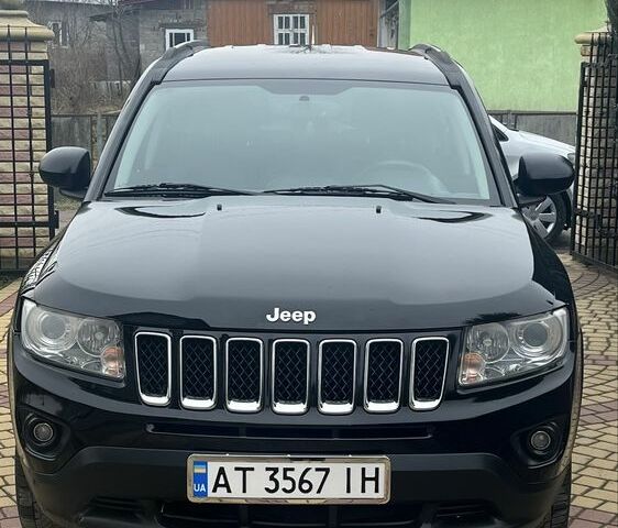 Черный Джип Компас, объемом двигателя 2.2 л и пробегом 185 тыс. км за 11300 $, фото 1 на Automoto.ua