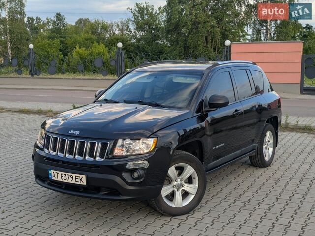 Черный Джип Компас, объемом двигателя 2.36 л и пробегом 274 тыс. км за 9400 $, фото 1 на Automoto.ua