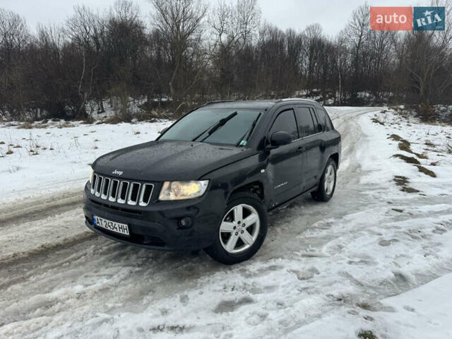 Черный Джип Компас, объемом двигателя 2.36 л и пробегом 224 тыс. км за 5800 $, фото 1 на Automoto.ua