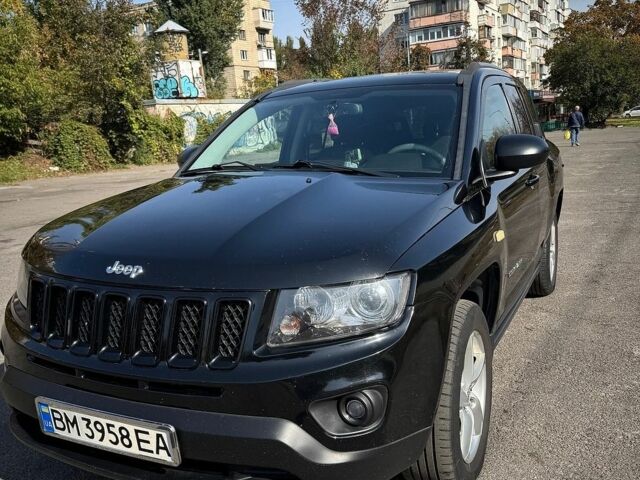 Чорний Джип Compass, об'ємом двигуна 2 л та пробігом 195 тис. км за 9500 $, фото 1 на Automoto.ua