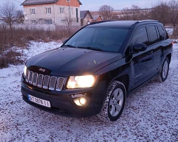 Черный Джип Компас, объемом двигателя 2 л и пробегом 234 тыс. км за 9500 $, фото 1 на Automoto.ua