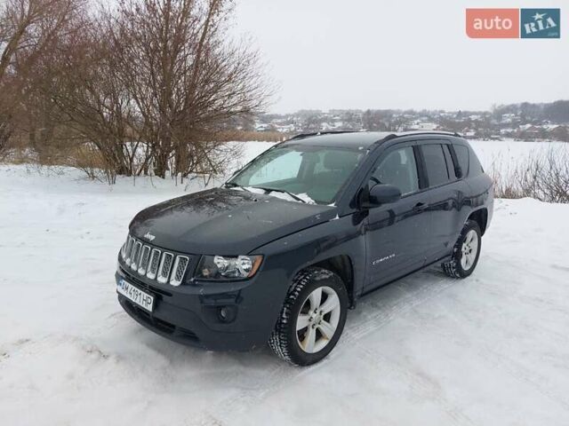 Черный Джип Компас, объемом двигателя 2.36 л и пробегом 143 тыс. км за 10300 $, фото 1 на Automoto.ua