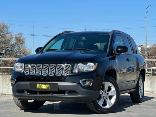 Черный Джип Компас, объемом двигателя 2.4 л и пробегом 178 тыс. км за 9850 $, фото 1 на Automoto.ua