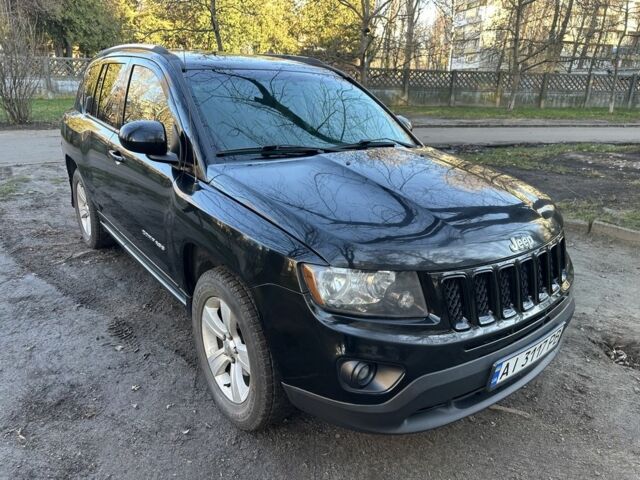 Черный Джип Компас, объемом двигателя 2.4 л и пробегом 180 тыс. км за 11200 $, фото 1 на Automoto.ua