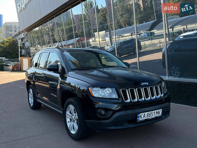 Черный Джип Компас, объемом двигателя 2.4 л и пробегом 112 тыс. км за 9900 $, фото 1 на Automoto.ua