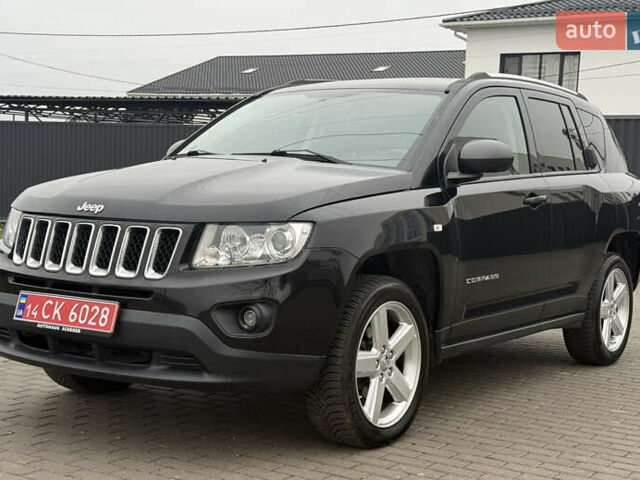 Черный Джип Компас, объемом двигателя 2.2 л и пробегом 146 тыс. км за 10900 $, фото 1 на Automoto.ua