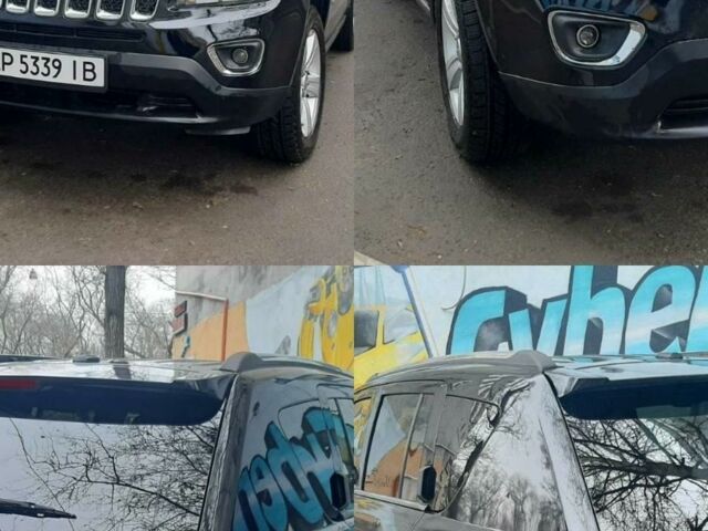 Черный Джип Компас, объемом двигателя 2.4 л и пробегом 113 тыс. км за 11500 $, фото 1 на Automoto.ua