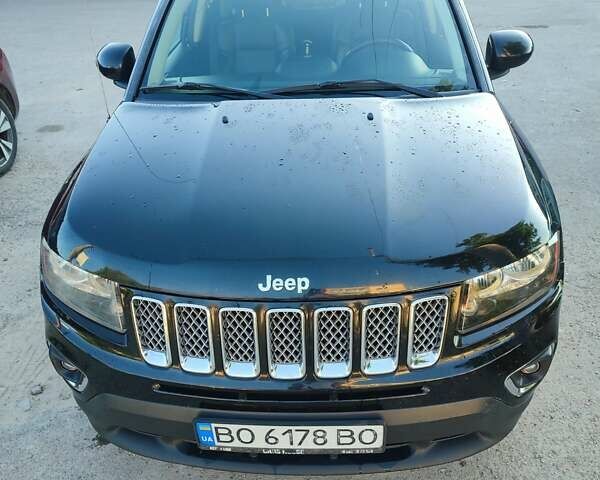 Черный Джип Компас, объемом двигателя 2 л и пробегом 257 тыс. км за 9900 $, фото 1 на Automoto.ua