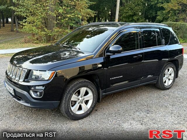 Черный Джип Компас, объемом двигателя 2.4 л и пробегом 132 тыс. км за 11200 $, фото 1 на Automoto.ua