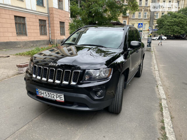 Черный Джип Компас, объемом двигателя 2.4 л и пробегом 188 тыс. км за 9900 $, фото 1 на Automoto.ua