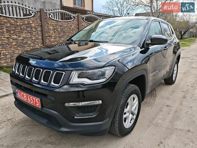 Черный Джип Компас, объемом двигателя 2.36 л и пробегом 37 тыс. км за 13999 $, фото 1 на Automoto.ua