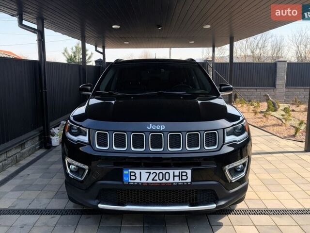 Черный Джип Компас, объемом двигателя 2.36 л и пробегом 95 тыс. км за 16300 $, фото 1 на Automoto.ua