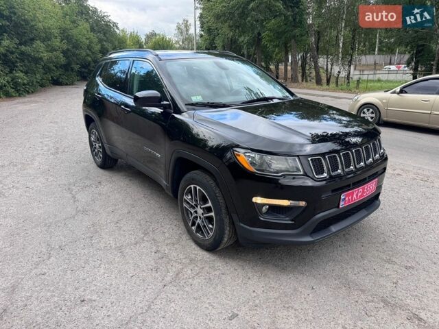 Чорний Джип Compass, об'ємом двигуна 2.4 л та пробігом 153 тис. км за 9200 $, фото 1 на Automoto.ua