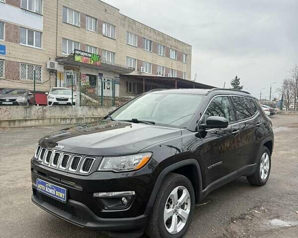 Черный Джип Компас, объемом двигателя 2.36 л и пробегом 145 тыс. км за 13800 $, фото 1 на Automoto.ua