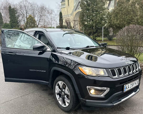 Черный Джип Компас, объемом двигателя 2.36 л и пробегом 86 тыс. км за 17000 $, фото 1 на Automoto.ua