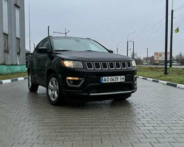 Черный Джип Компас, объемом двигателя 2.36 л и пробегом 110 тыс. км за 12500 $, фото 1 на Automoto.ua