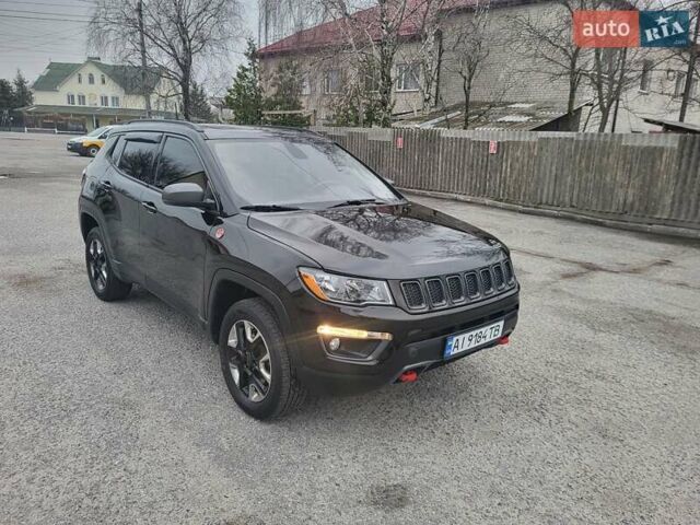 Черный Джип Компас, объемом двигателя 2.36 л и пробегом 157 тыс. км за 14900 $, фото 1 на Automoto.ua