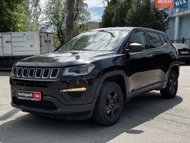 Чорний Джип Compass, об'ємом двигуна 2.4 л та пробігом 93 тис. км за 12490 $, фото 1 на Automoto.ua