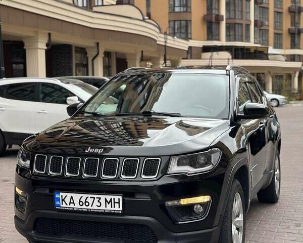 Черный Джип Компас, объемом двигателя 2.36 л и пробегом 120 тыс. км за 12900 $, фото 1 на Automoto.ua