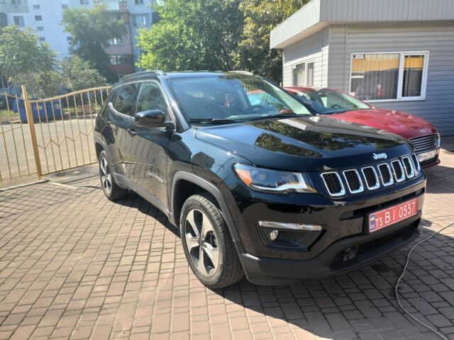 Чорний Джип Compass, об'ємом двигуна 24 л та пробігом 37 тис. км за 19500 $, фото 1 на Automoto.ua