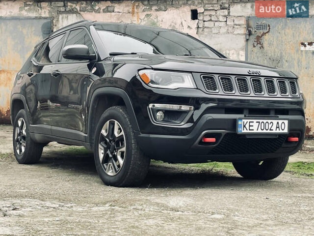 Черный Джип Компас, объемом двигателя 2.36 л и пробегом 146 тыс. км за 16799 $, фото 1 на Automoto.ua