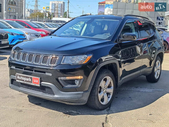 Чорний Джип Compass, об'ємом двигуна 2.4 л та пробігом 93 тис. км за 15490 $, фото 1 на Automoto.ua