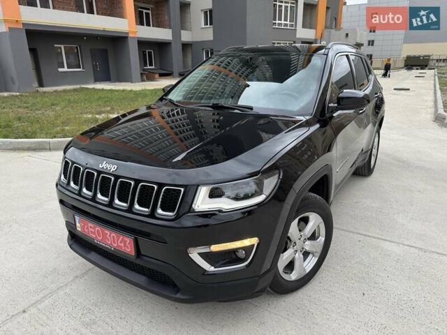 Черный Джип Компас, объемом двигателя 2.4 л и пробегом 91 тыс. км за 15200 $, фото 1 на Automoto.ua