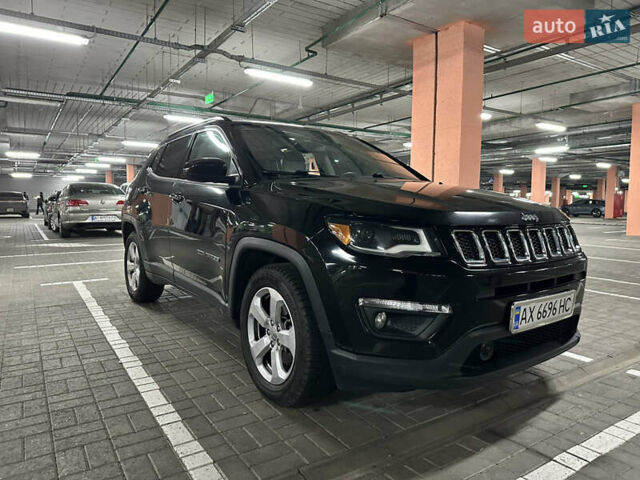 Чорний Джип Compass, об'ємом двигуна 2.4 л та пробігом 105 тис. км за 14400 $, фото 1 на Automoto.ua