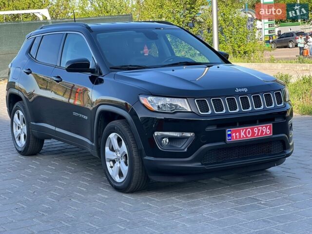 Чорний Джип Compass, об'ємом двигуна 2.4 л та пробігом 126 тис. км за 12950 $, фото 1 на Automoto.ua