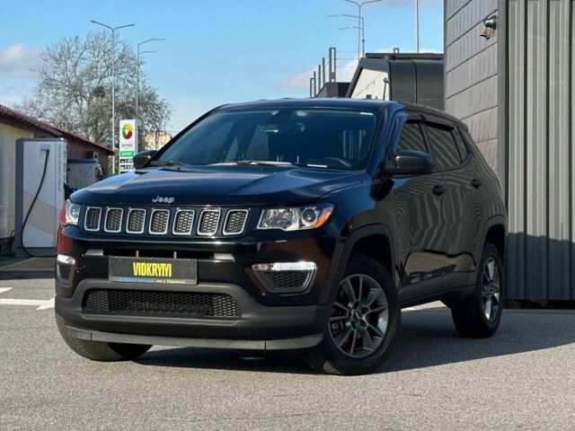 Черный Джип Компас, объемом двигателя 2.4 л и пробегом 128 тыс. км за 12850 $, фото 1 на Automoto.ua