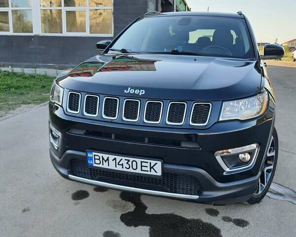 Черный Джип Компас, объемом двигателя 2.36 л и пробегом 67 тыс. км за 16500 $, фото 1 на Automoto.ua